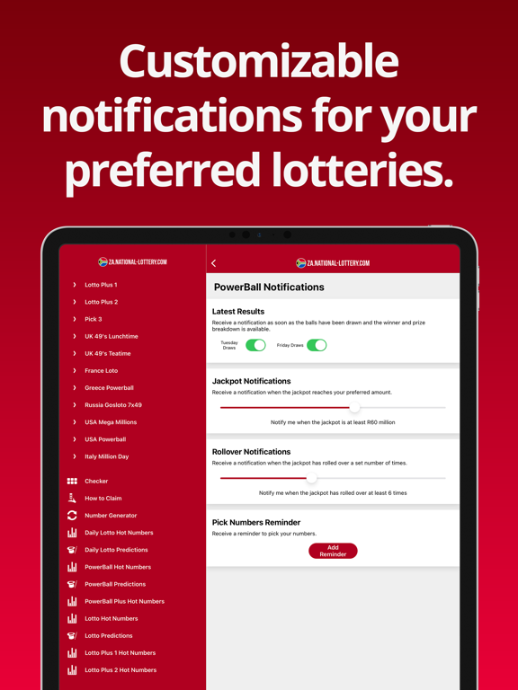 Screenshot #5 for SA Lottery Results