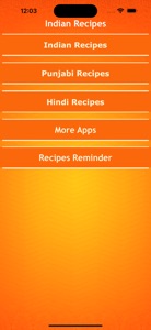 Hindi recipes - Indian Food screenshot #1 for iPhone
