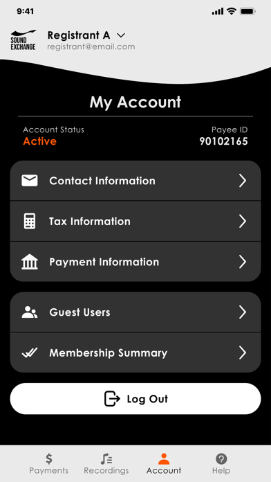 SoundExchange Screenshot