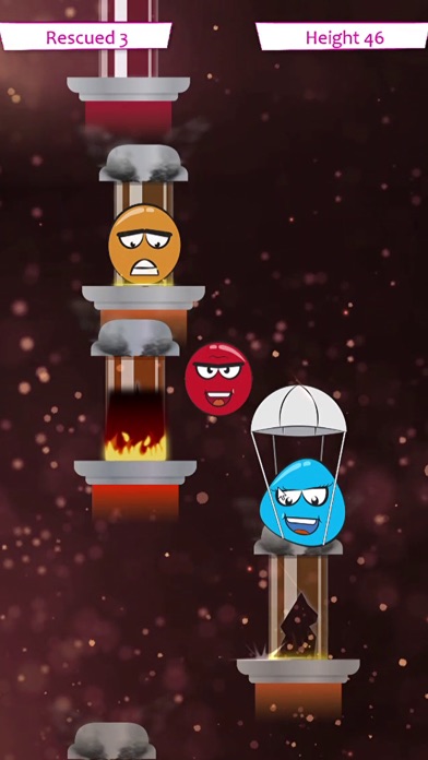 Hero Ball Fire Jump Screenshot