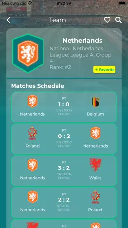 Game screenshot App Football apk