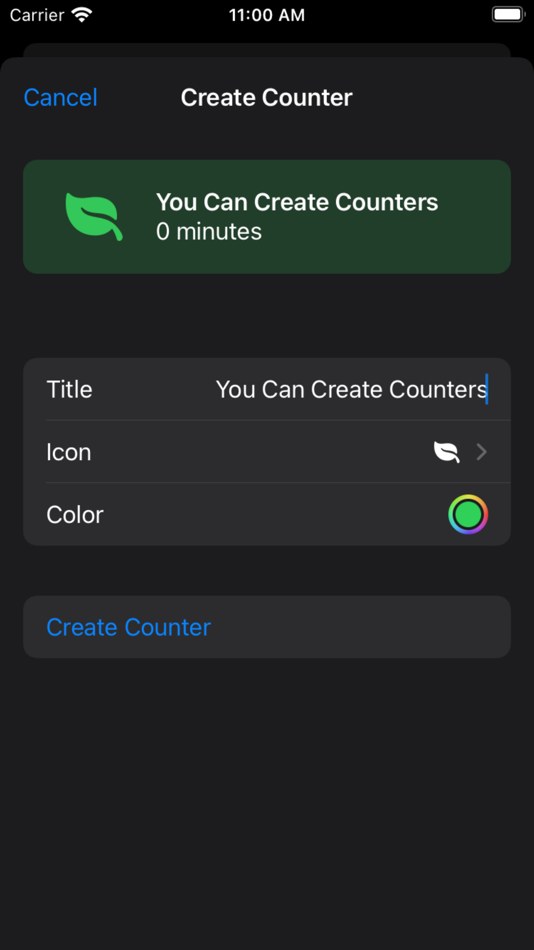 #2. New Leaf Counters (iOS) By: Mohamed Boutaleb
