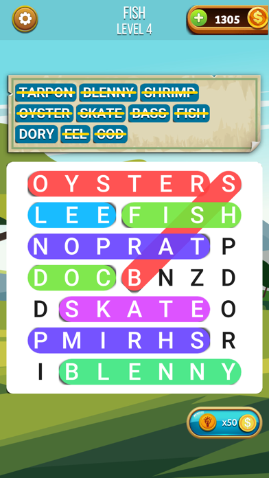 Word Search: Hidden Words Game Screenshot