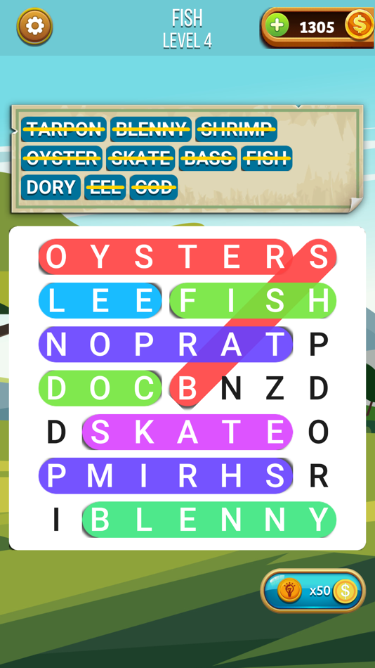 #9. Word Search: Hidden Words Game (iOS) By: Md Abu Khalid
