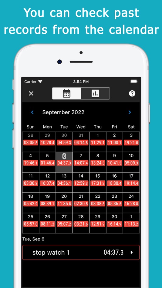 #5. Stopwatch + reading out loud (iOS) 由: YUTAKA KENJO