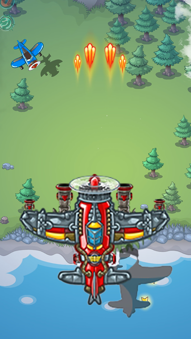 Flying Shooter Alien War Game Screenshot