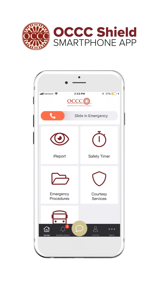#1. OCCC Shield (iOS) By: Oklahoma City Community College