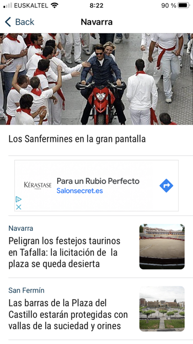 Diario de Noticias de Navarra Screenshot