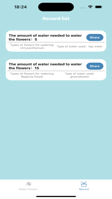 Flower watering expert Screenshot
