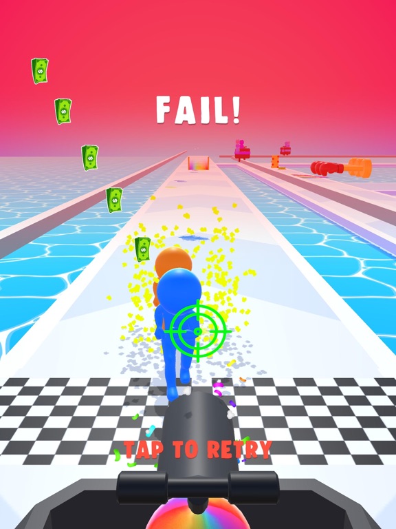 Colorful Ball Gun iPad screenshot