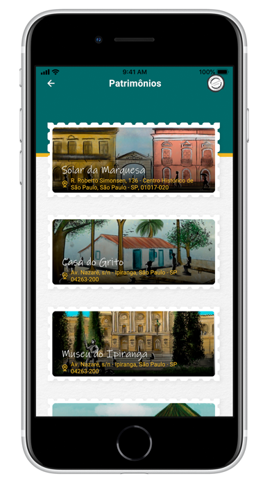 Patrimonios da Independencia Screenshot