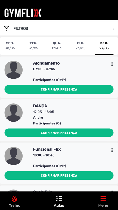 GymFlix Screenshot