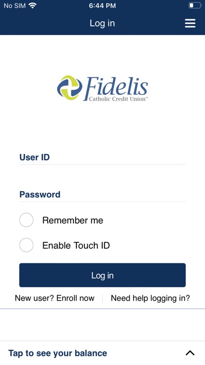 Fidelis Mobile Bank App