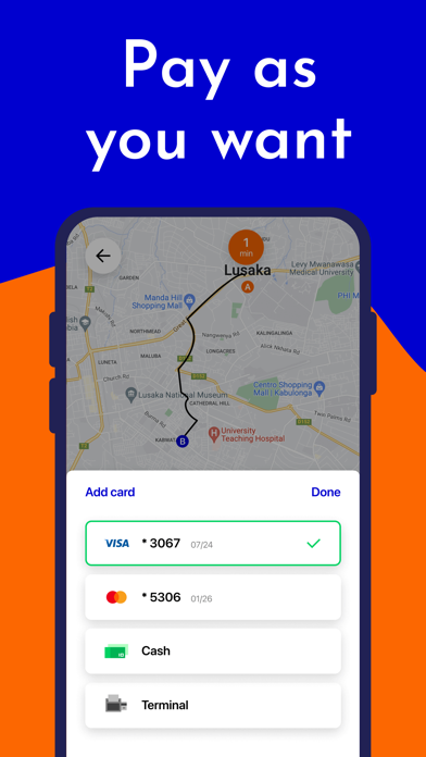 Hover Taxi Zambia: Lusaka cab Screenshot