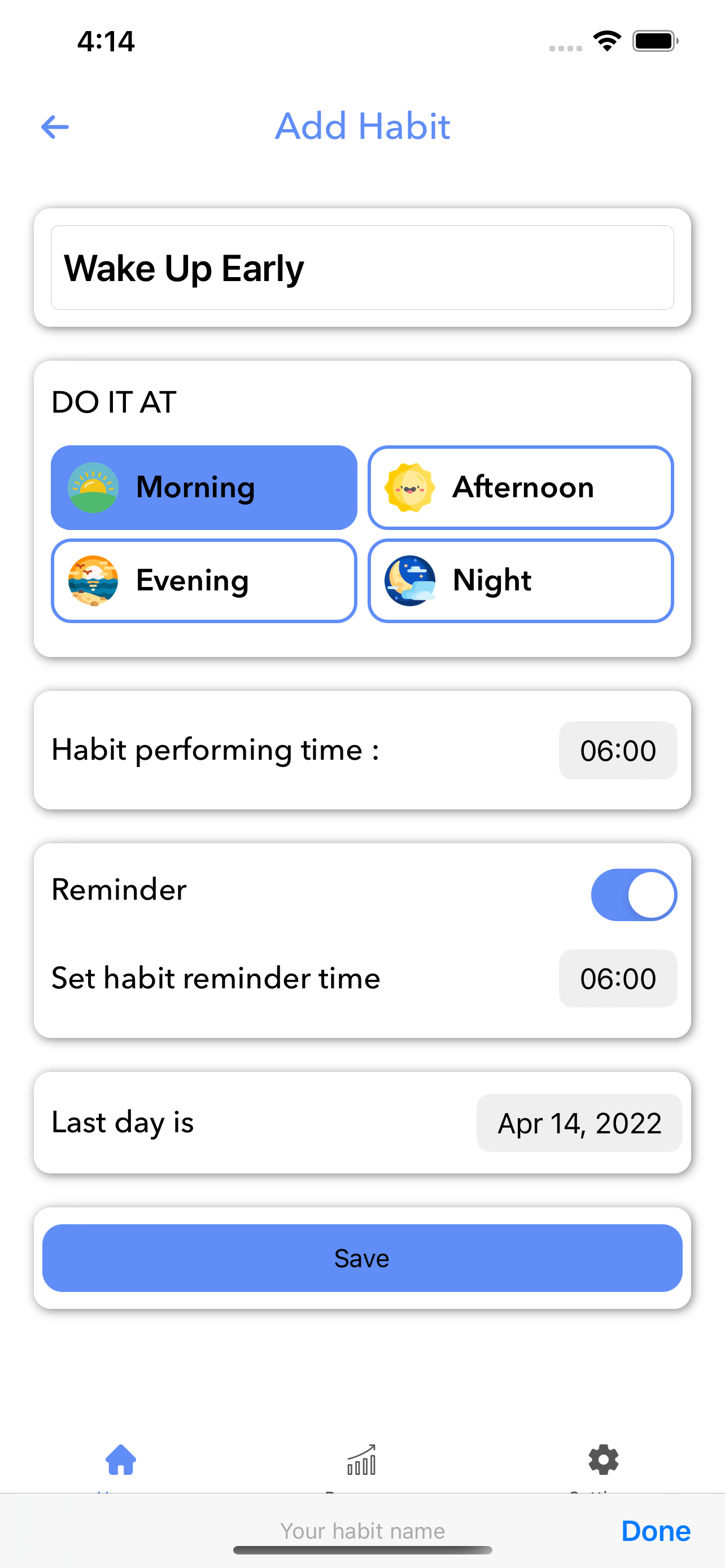 Excel your habit