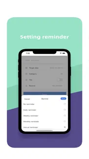 How to cancel & delete remind days.countdown reminder 4