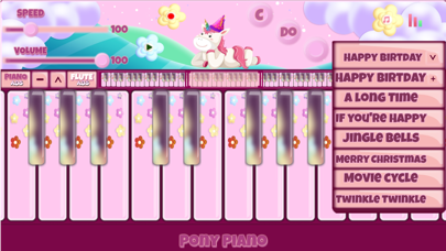 Pony Piano Pink Screenshot