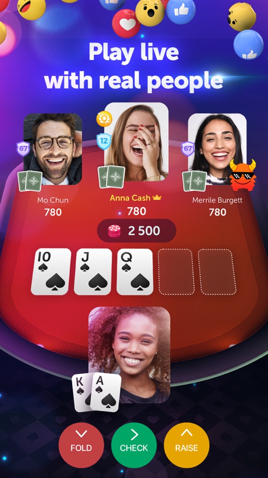 PokerUp: Social Poker - 3.8.1 - (iOS)