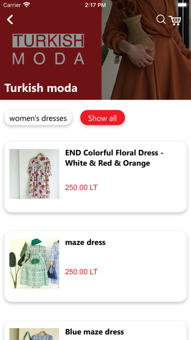 Turkish Stores Screenshot