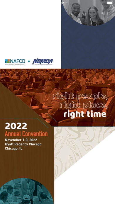 NAFCD + NBMDA Convention Screenshot