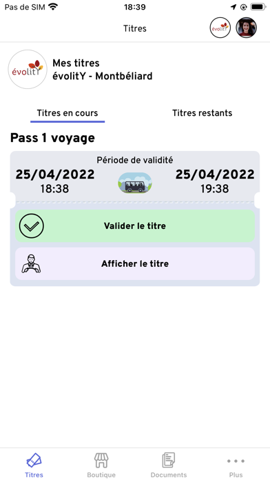 Nord Franche-Comté Mobilités Screenshot