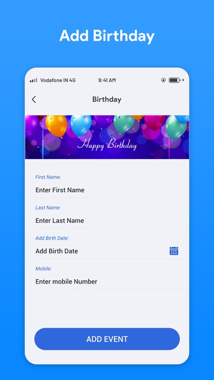 Calender : Event Reminder