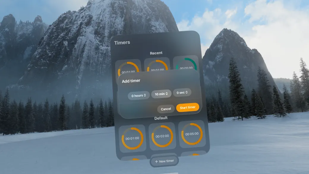 #2. Spatial Countdown (iOS) di: Kevin Reutter