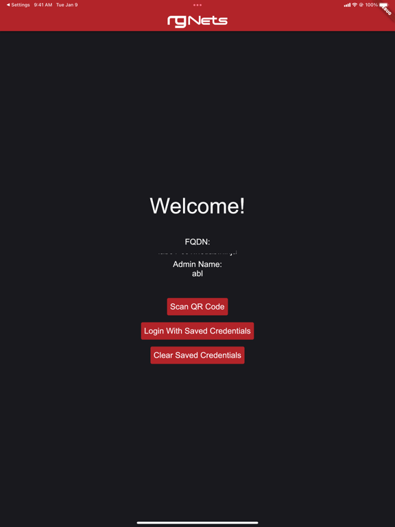 Screenshot #4 pour rXg Shared Credentials Manager