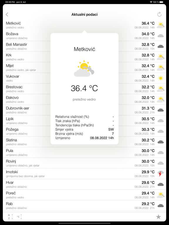 Screenshot #5 pour Vrijeme+