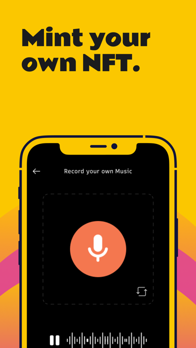 NFT Music Creator - Audio NFTs Screenshot