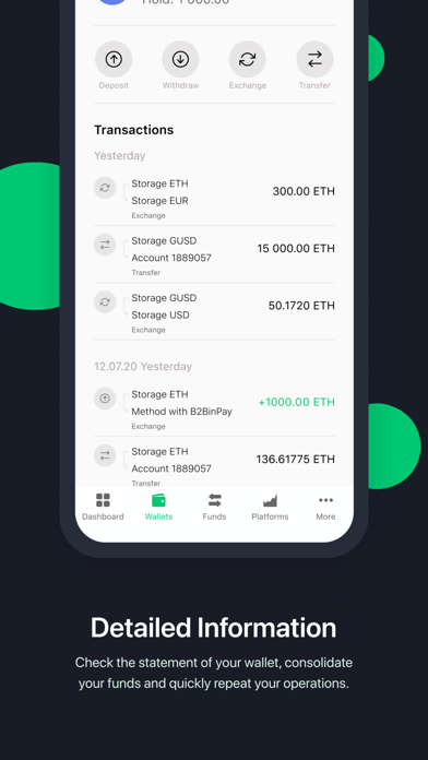 Cashship Exchange Screenshot