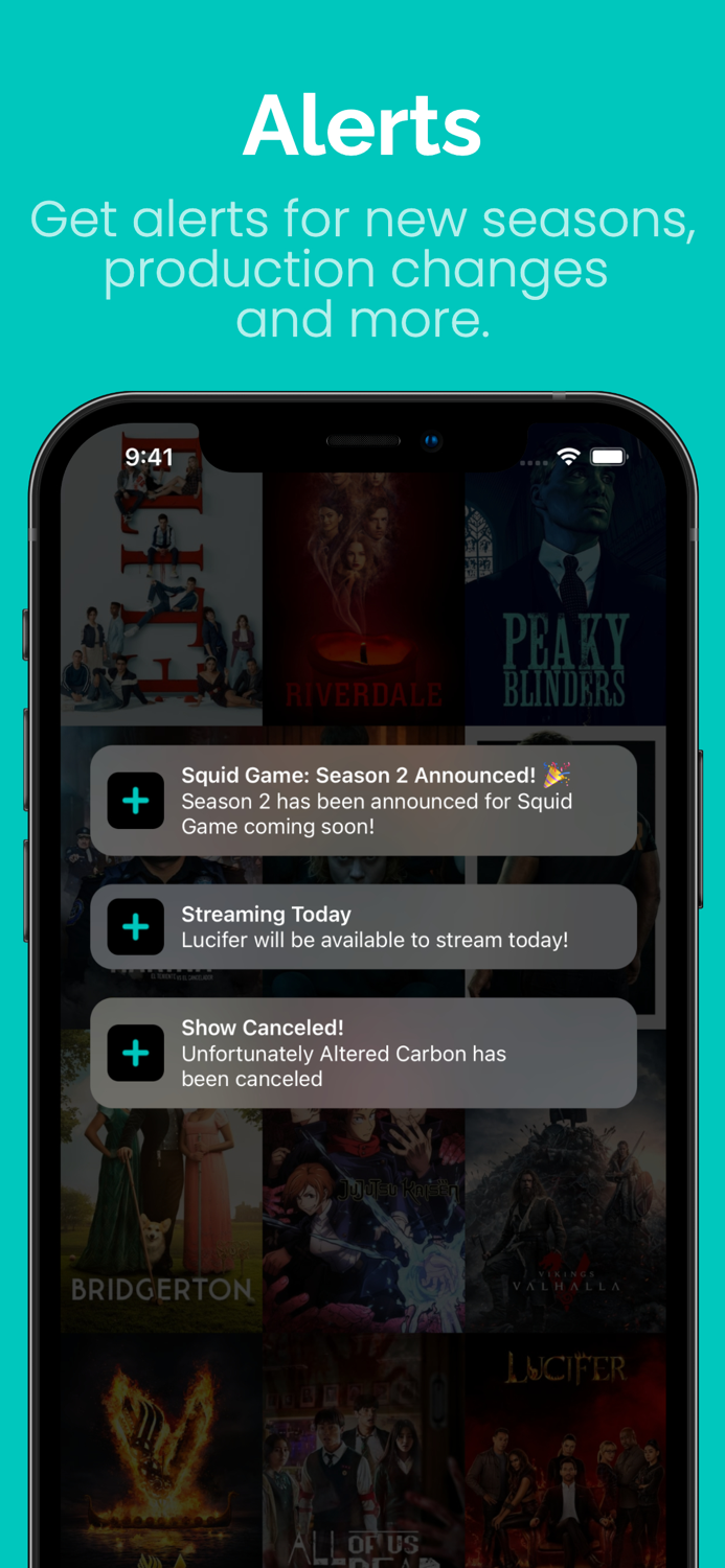 Shows Discover and Track Series