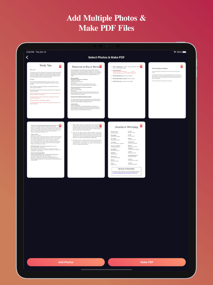 Images To PDF and PDF To Images