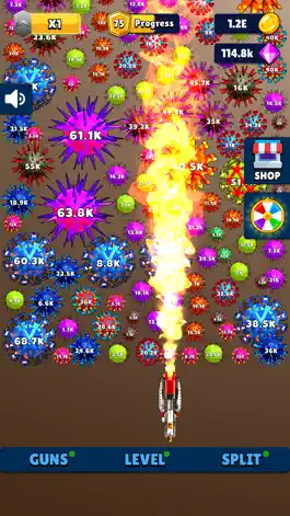 Game screenshot Laser Split: Ball Blaster Game hack