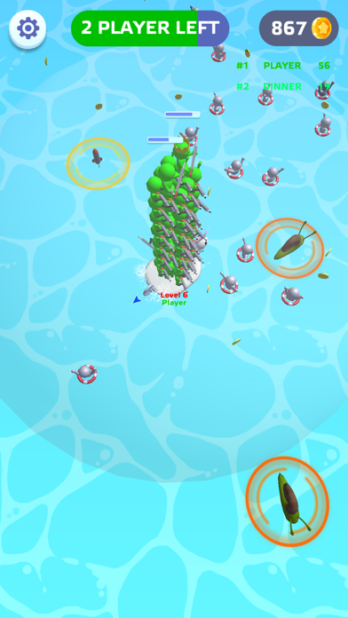 Raft Sea Wars io - Boat Battle Screenshot