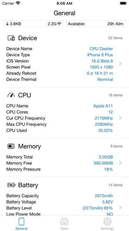 CPU Dasher Mobile Master Tools