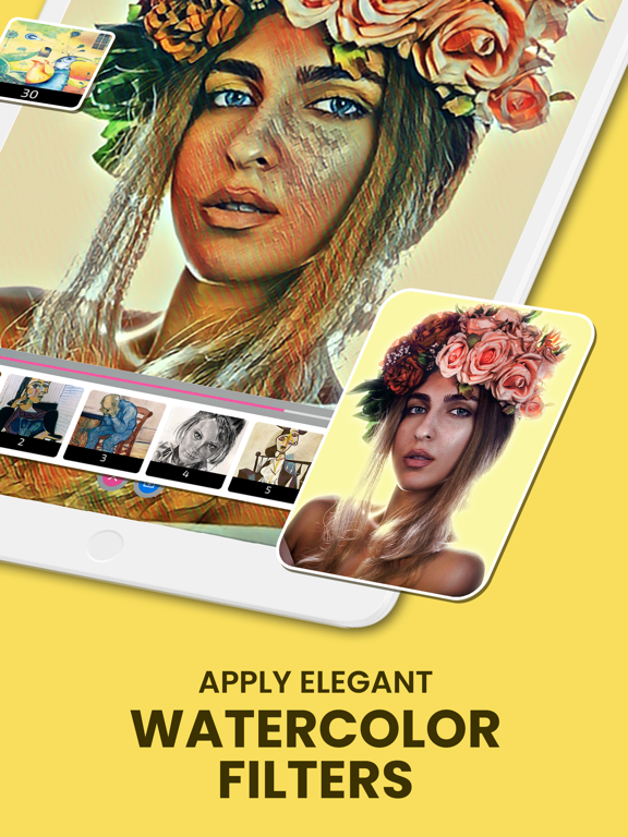 Screenshot #2 for Watercolor Effect Art Filters