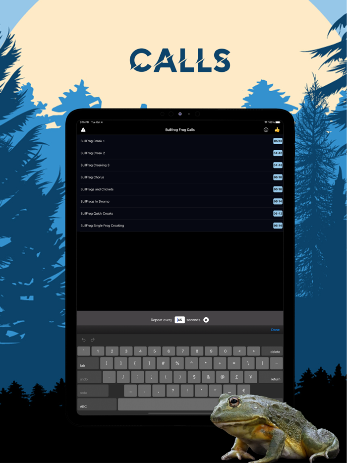 Bullfrog Magnet - Frog Calls