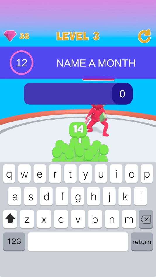 #3. Crowd Trivia!! (iOS) 由: Elif Koc