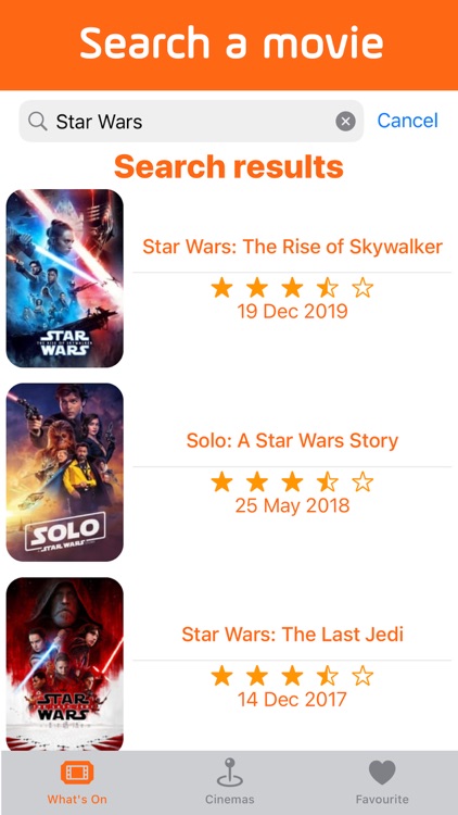 CinemApp Cinema & Showtimes screenshot-4