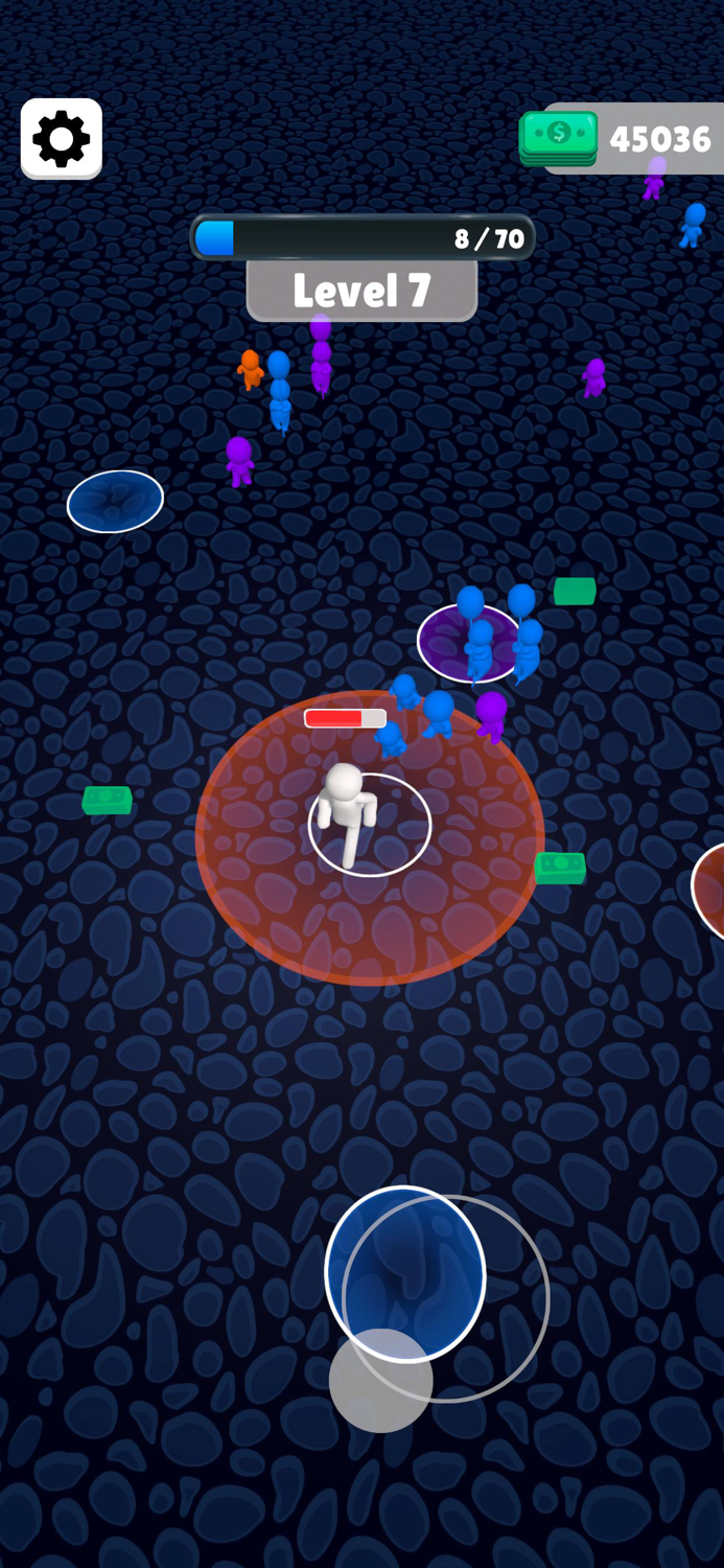 Color Circle Explosion 3D