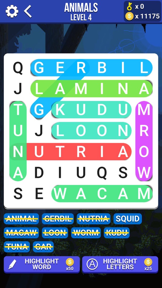 #3. Word Search - Quest Puzzle (iOS) By: Md Abu Khalid
