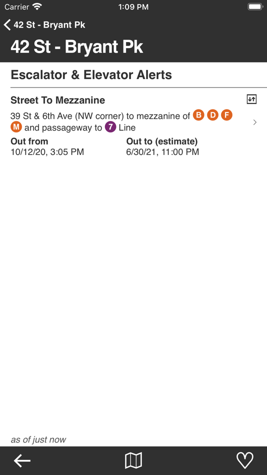 #5. Underway: NYC Subway Transit (iOS) 由: Sincere Labs NYC