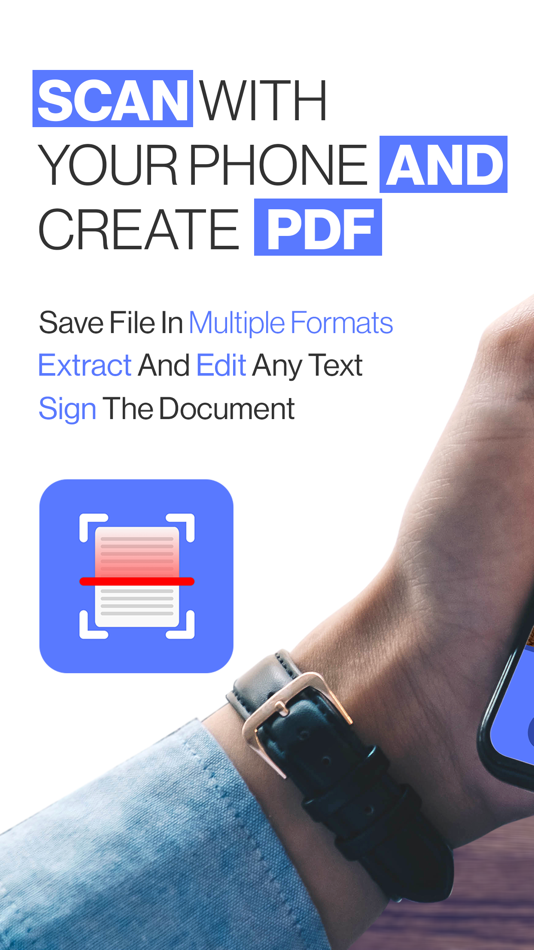 Scan and PDF - 1.0 - (iOS)