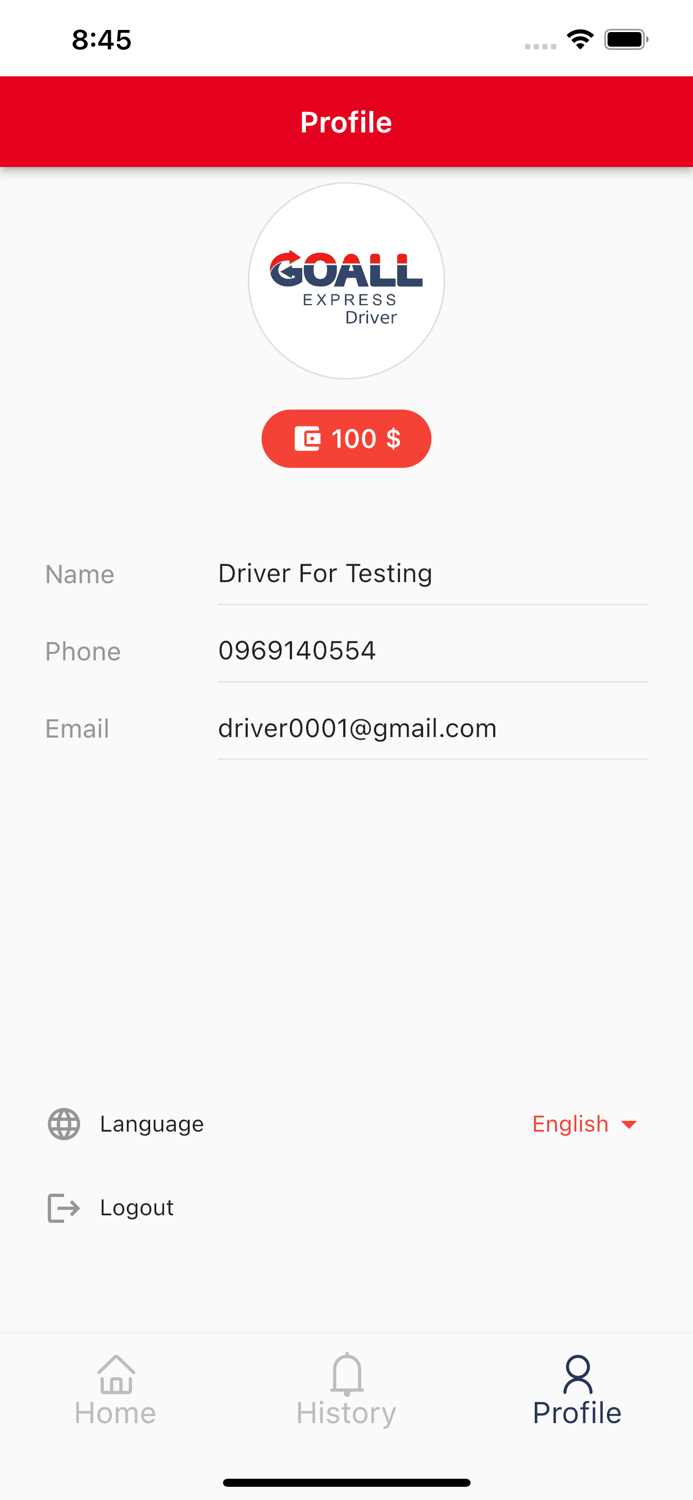 GoAll Express Driver