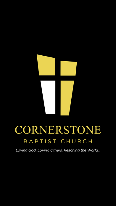 Cornerstone Baptist Church App Screenshot