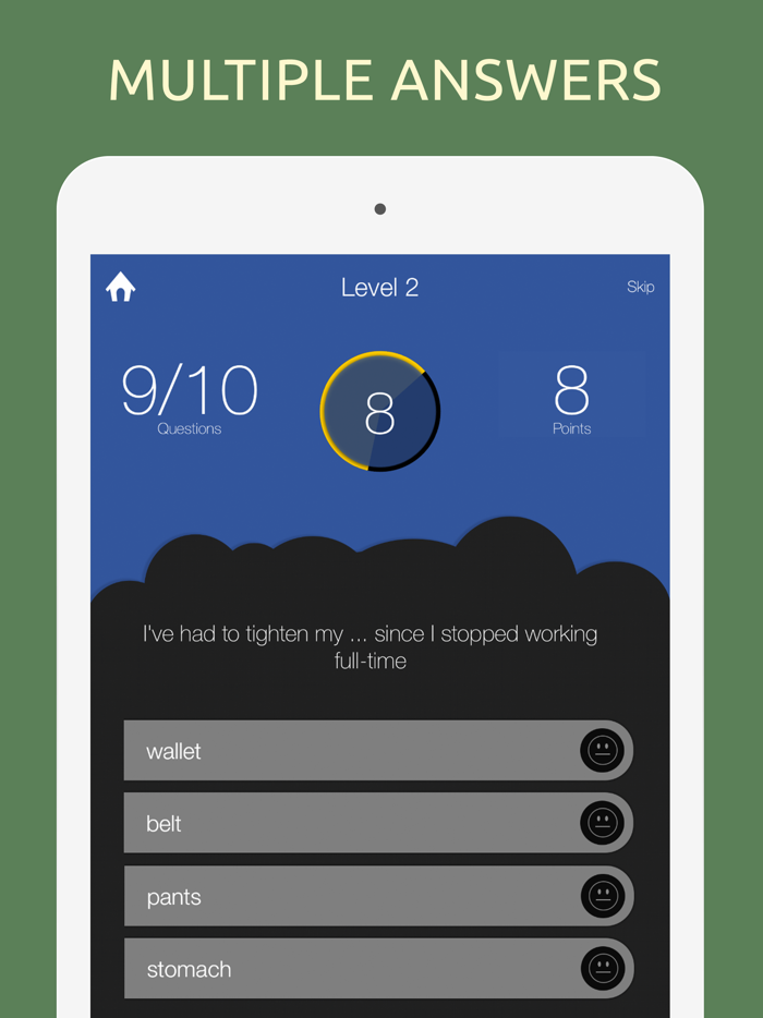 English Idioms Quiz Test Game