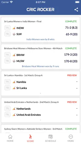 Game screenshot CricRocker - Live Cricket hack
