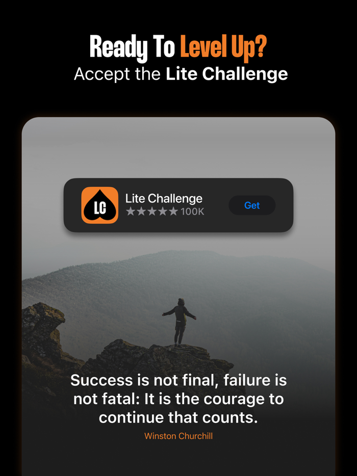 Lite Challenge Train Hard Now