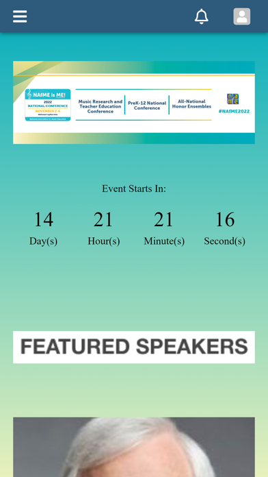 NAfME National Conference Screenshot